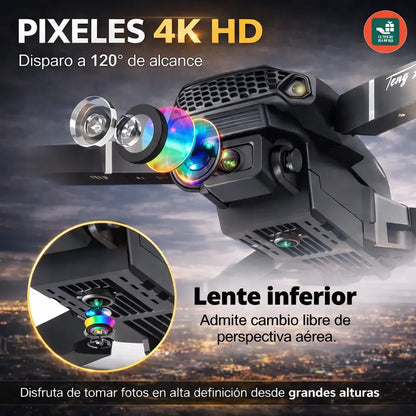 Drone Profesional W8 Con Inteligencia Artificial + Gafas Virtuales VR [ULTIMAS UNIDADES]