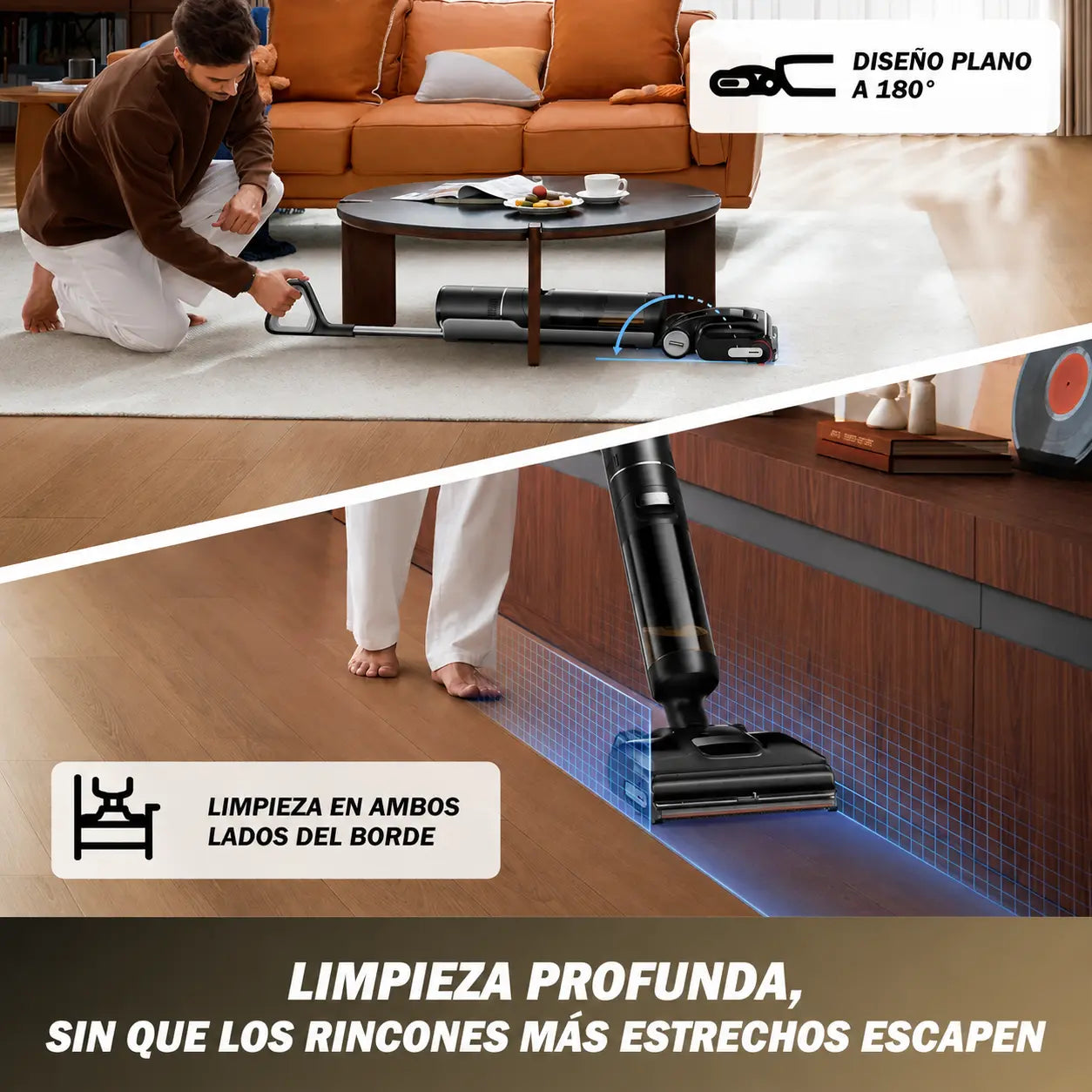 HydraFlow™ – Limpieza 4 en 1 Profunda sin Esfuerzo