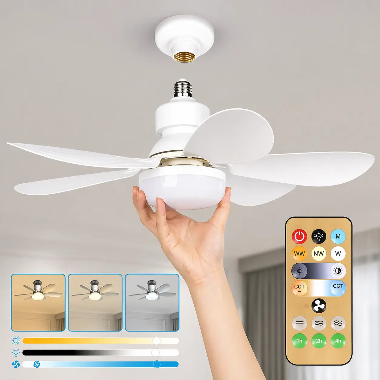 Bombillo Ventilador 2 en 1 UltraFresh™