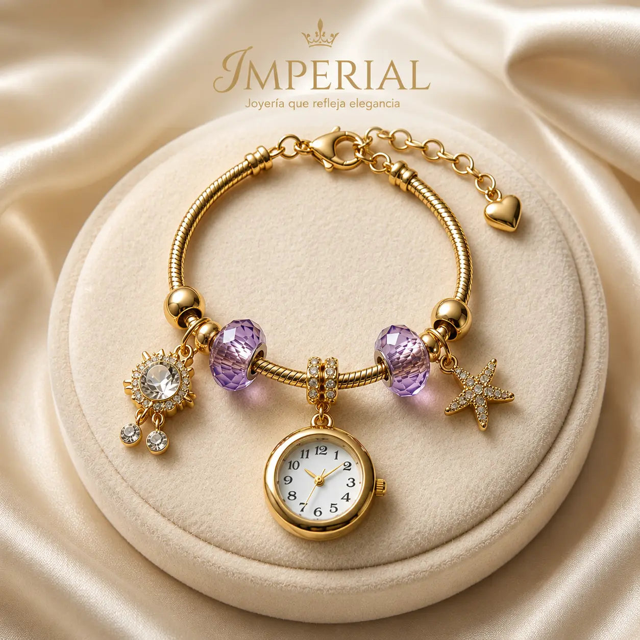 Reloj Pulsera Oro Laminado Imperial Pandora™