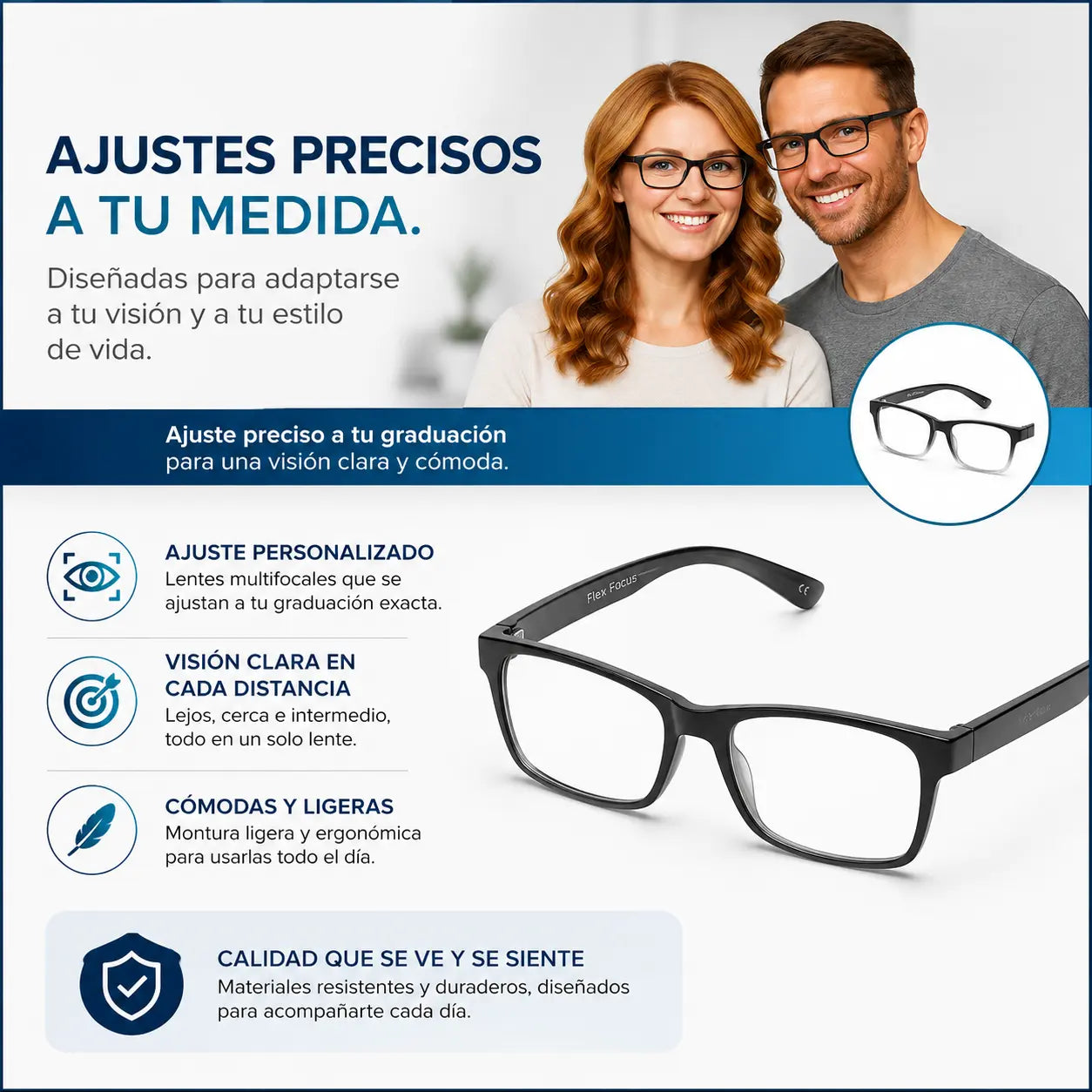 Compre 1 Llévate 2 - Gafas Multifocales Titanium OnePower™