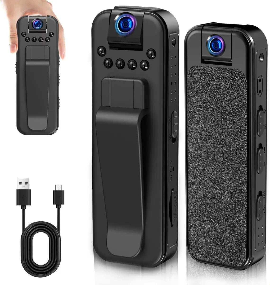 COMBO ESPECIAL: Cámara Corporal 4K Falcon™ + Soporte Magnético 360° MagFix™ [ÚLTIMAS UNIDADES]