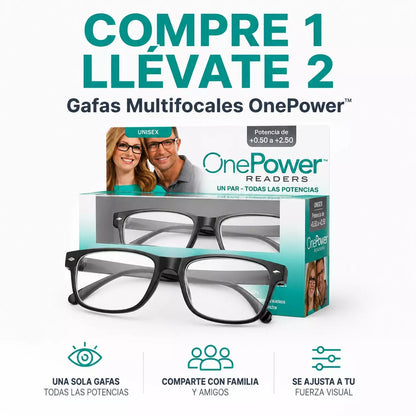 Compre 1 Llévate 2 - Gafas Multifocales Titanium OnePower™