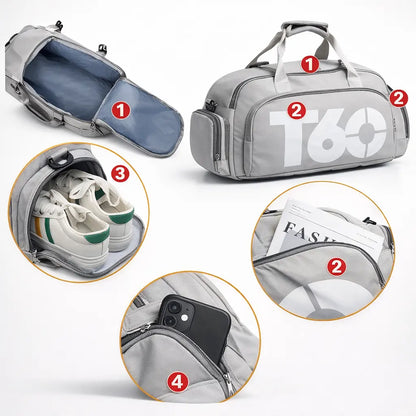 Compre 1 Llévate 2 - Mochila Deportiva Impermeable T60