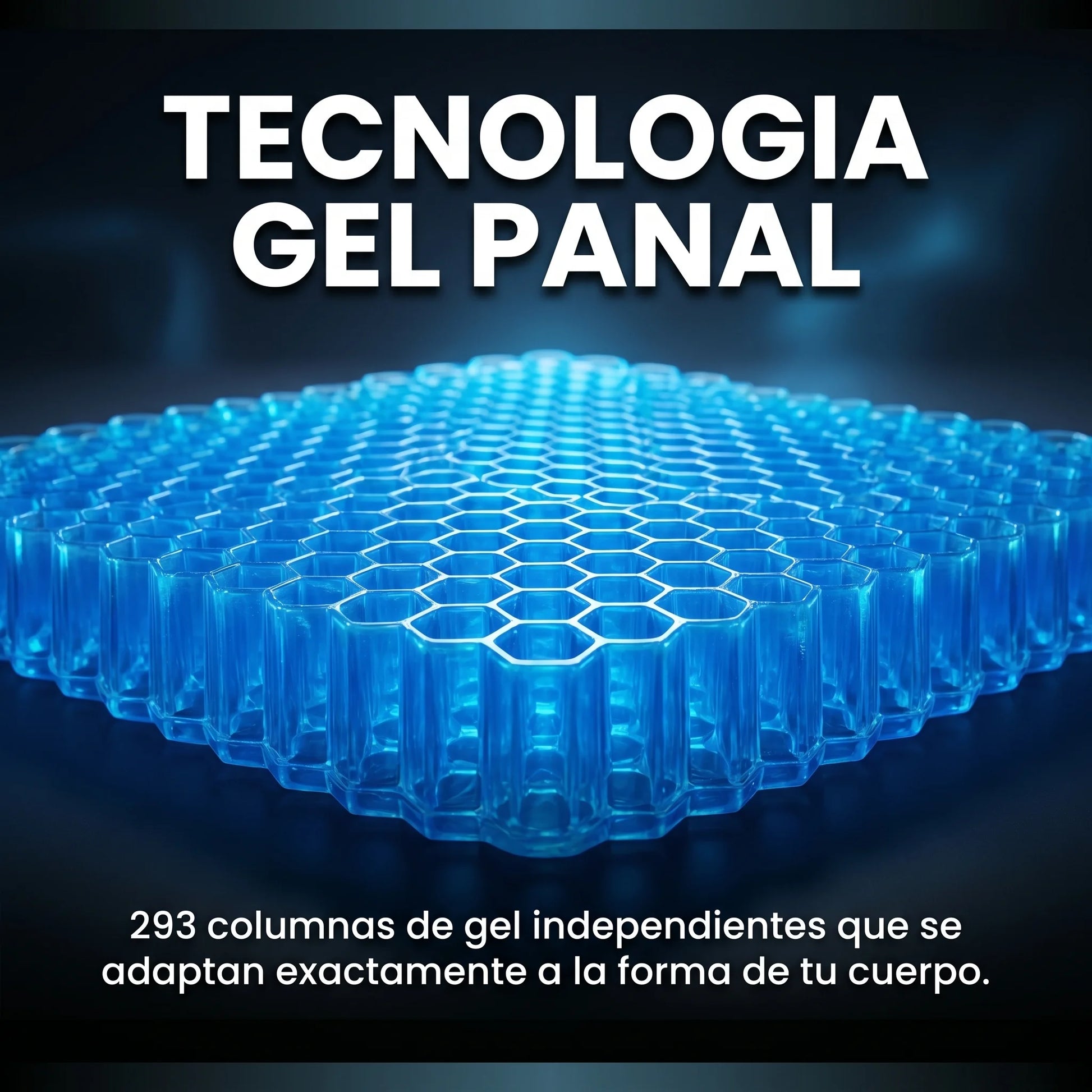 Tecnologia gel honeycomb 293 columnas independientes