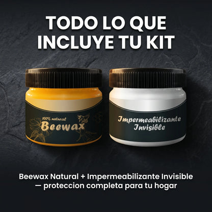 Todo lo que incluye tu kit — Beewax + Impermeabilizante Invisible
